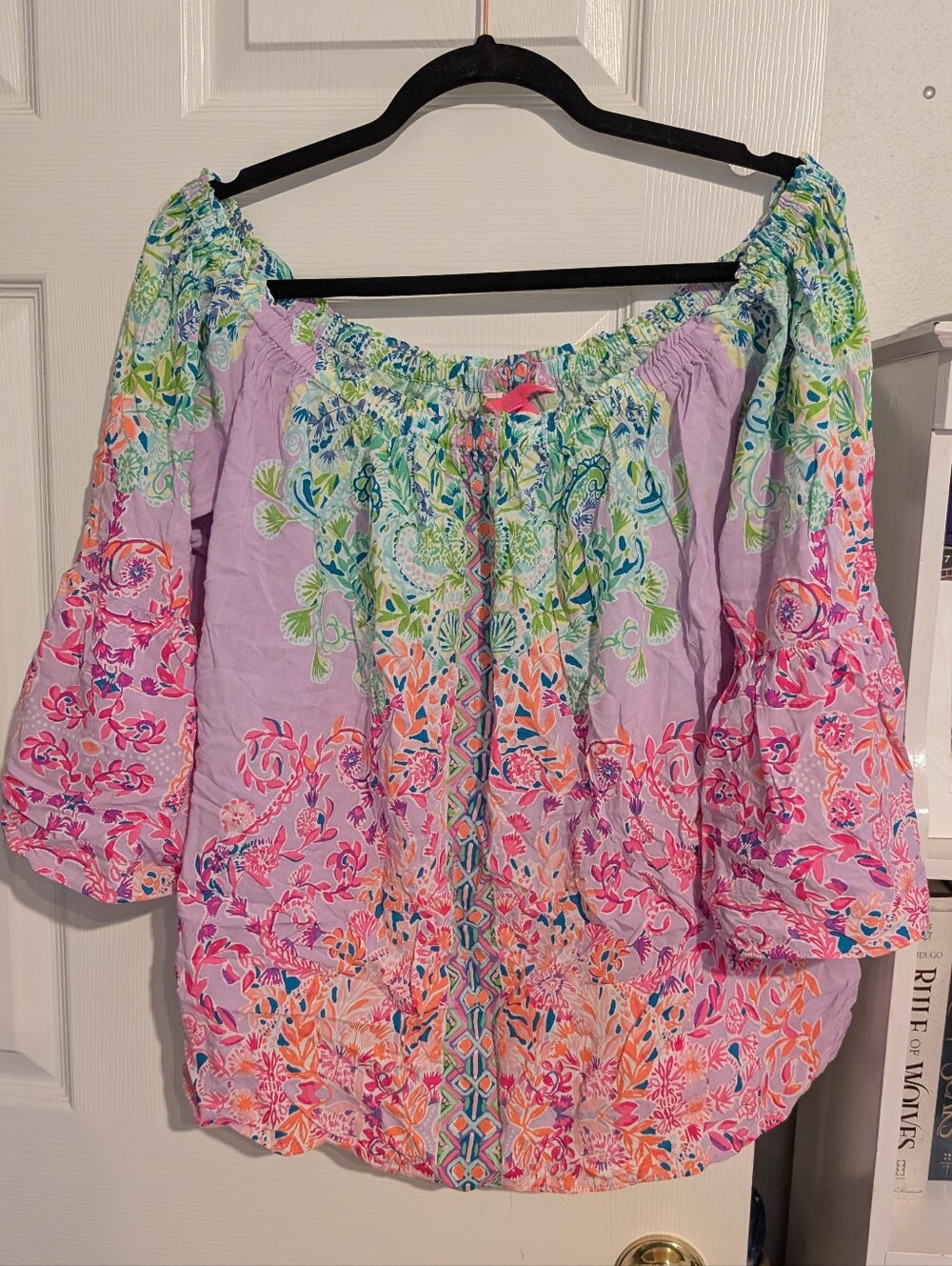 Lily Pulitzer Off The Shoulder Top